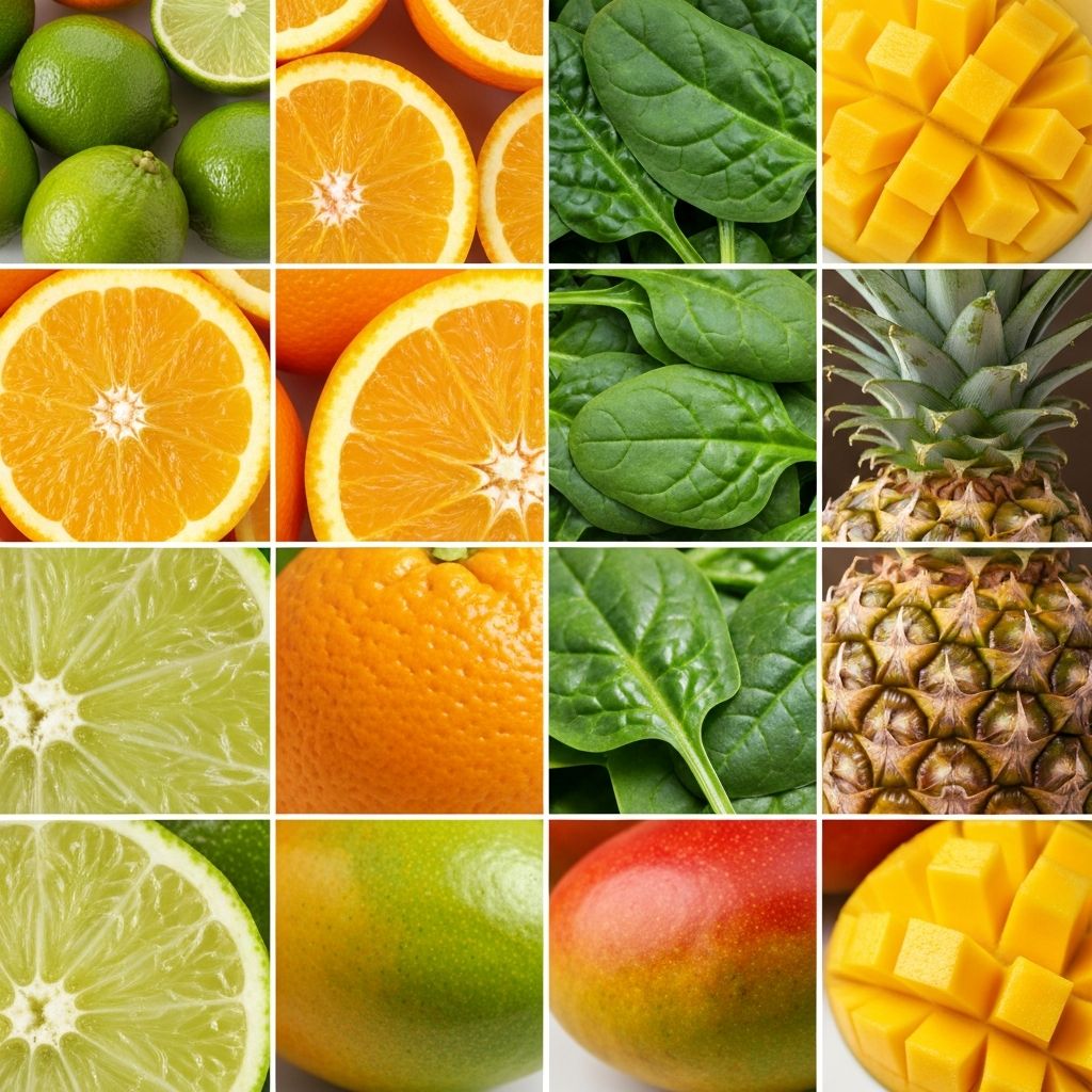 Vitamin-bohaté ingredience